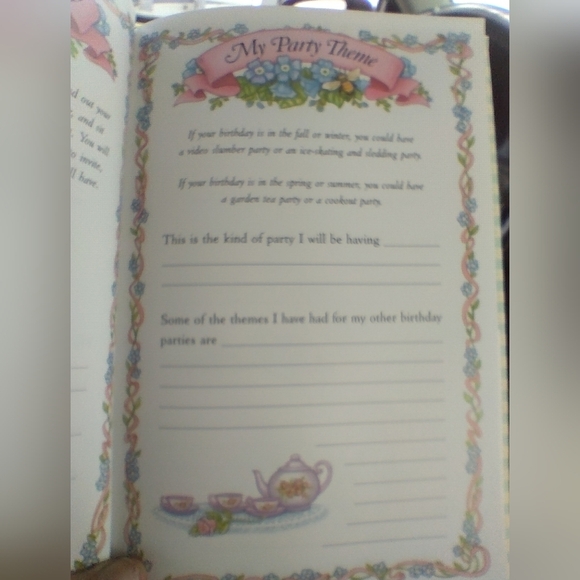 My Little House Birthday Book Little House on the Prairie Homeschool Journal - Picture 2 of 5
